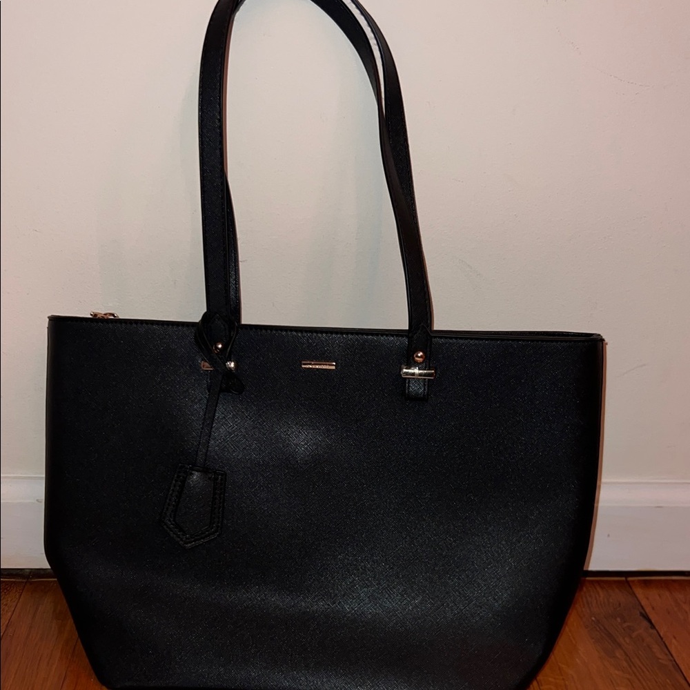 Elegant Black Tote Bag